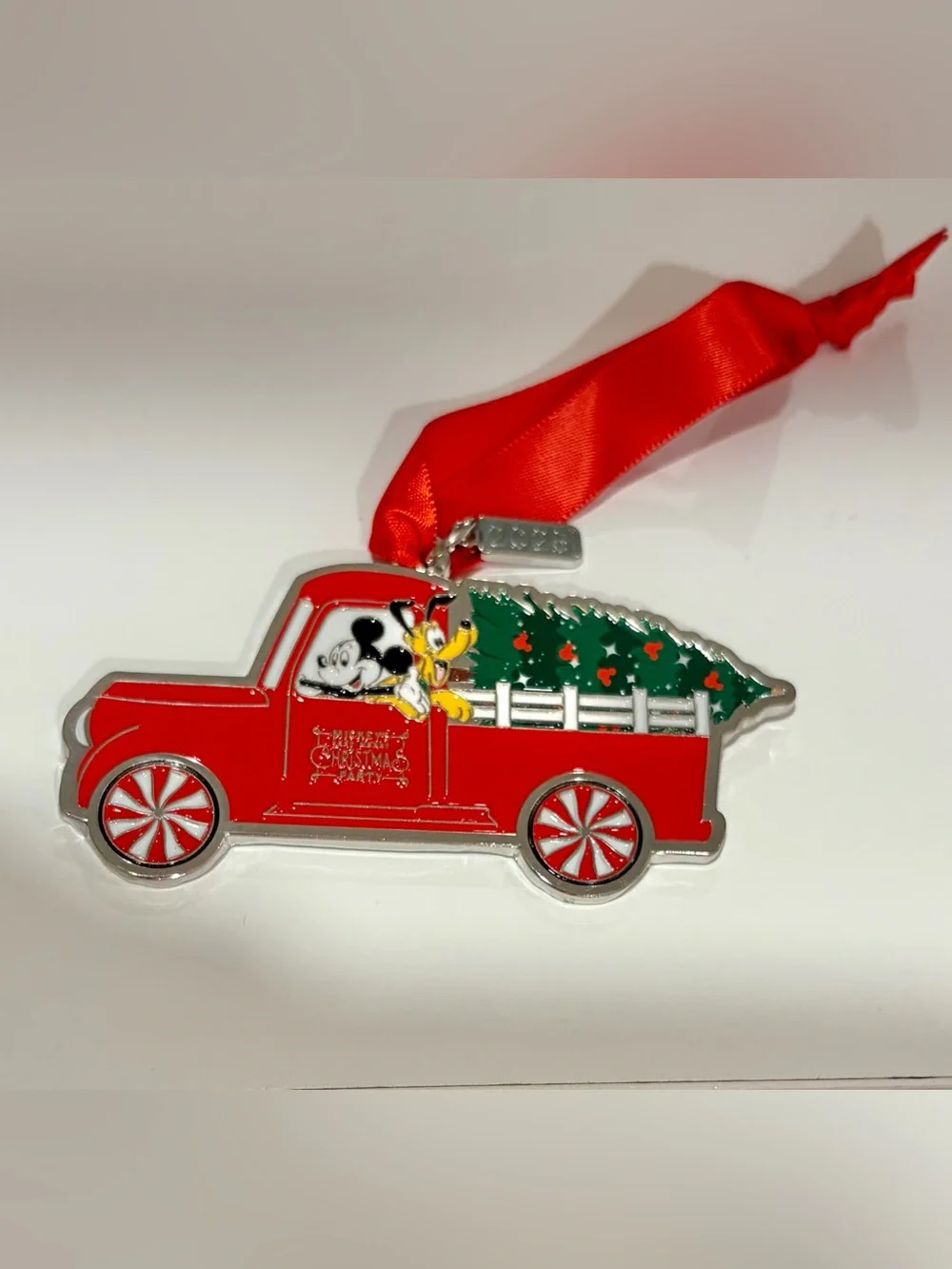 2025 Walt Disney World Mickey’s Very Merry Christmas Party Ornament (Set of 2)
